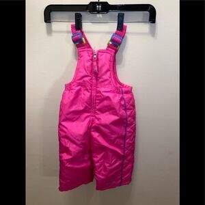 PACIFIC TRAIL GIRLS SNOW BIB SIZE 12MO
